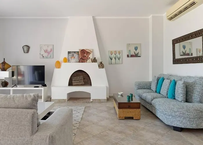 White With Open Lagoon View Villa *